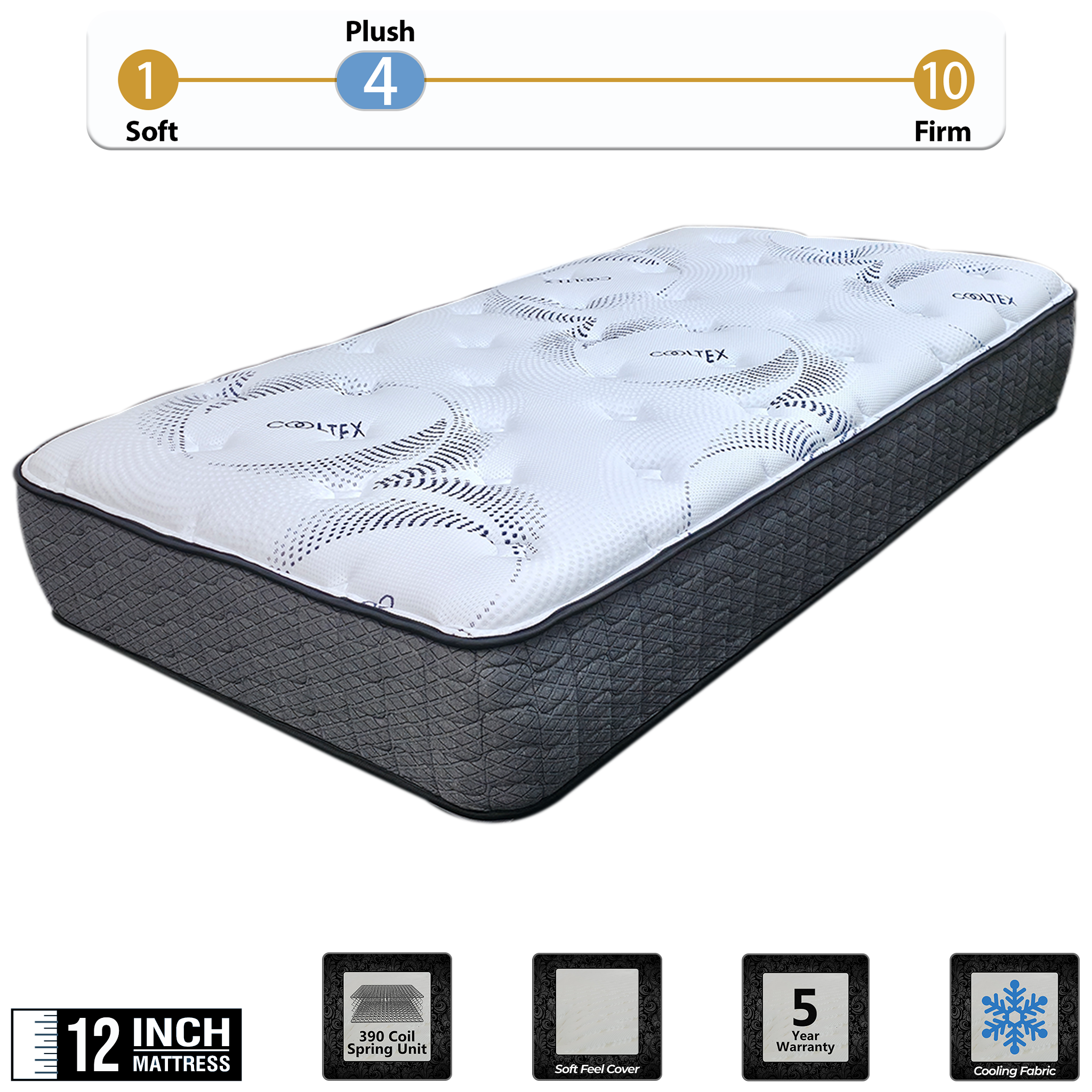 Fusion Cool Plush - FC1 – Golden Mattress Retail