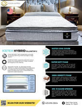 Load image into Gallery viewer, IceTex Hybrid Pillow Top 2 IH4
